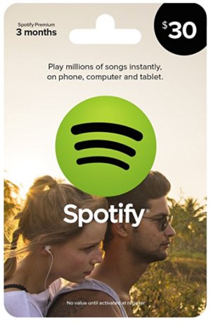 покупка Spotify Premium на amazon и ebay