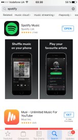 как скачать Spotify с App Store US