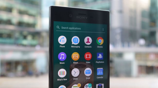 Sony Xperia XZ Android 7 интерфейс