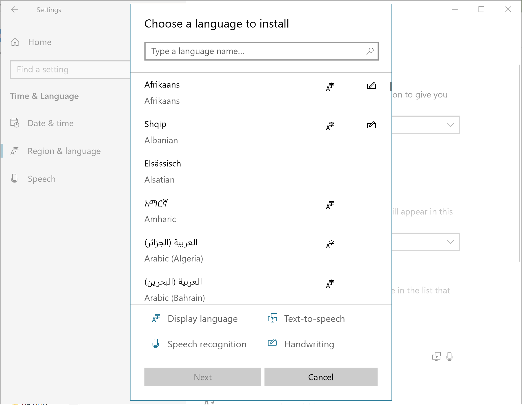 как добавить новый язык в систему windows 10