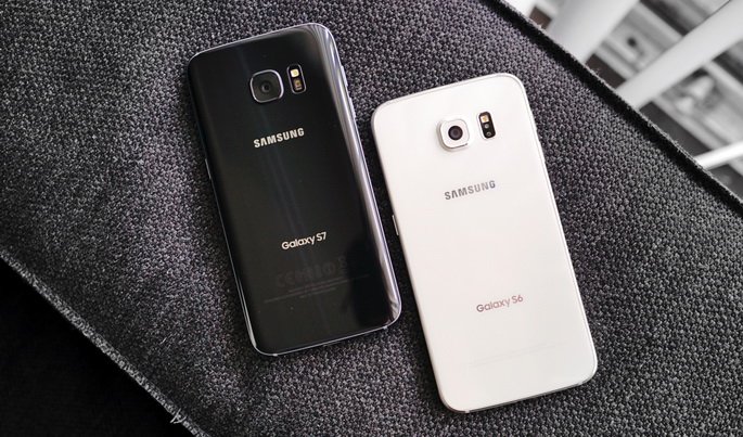 Samsung Galaxy S7 vs S6